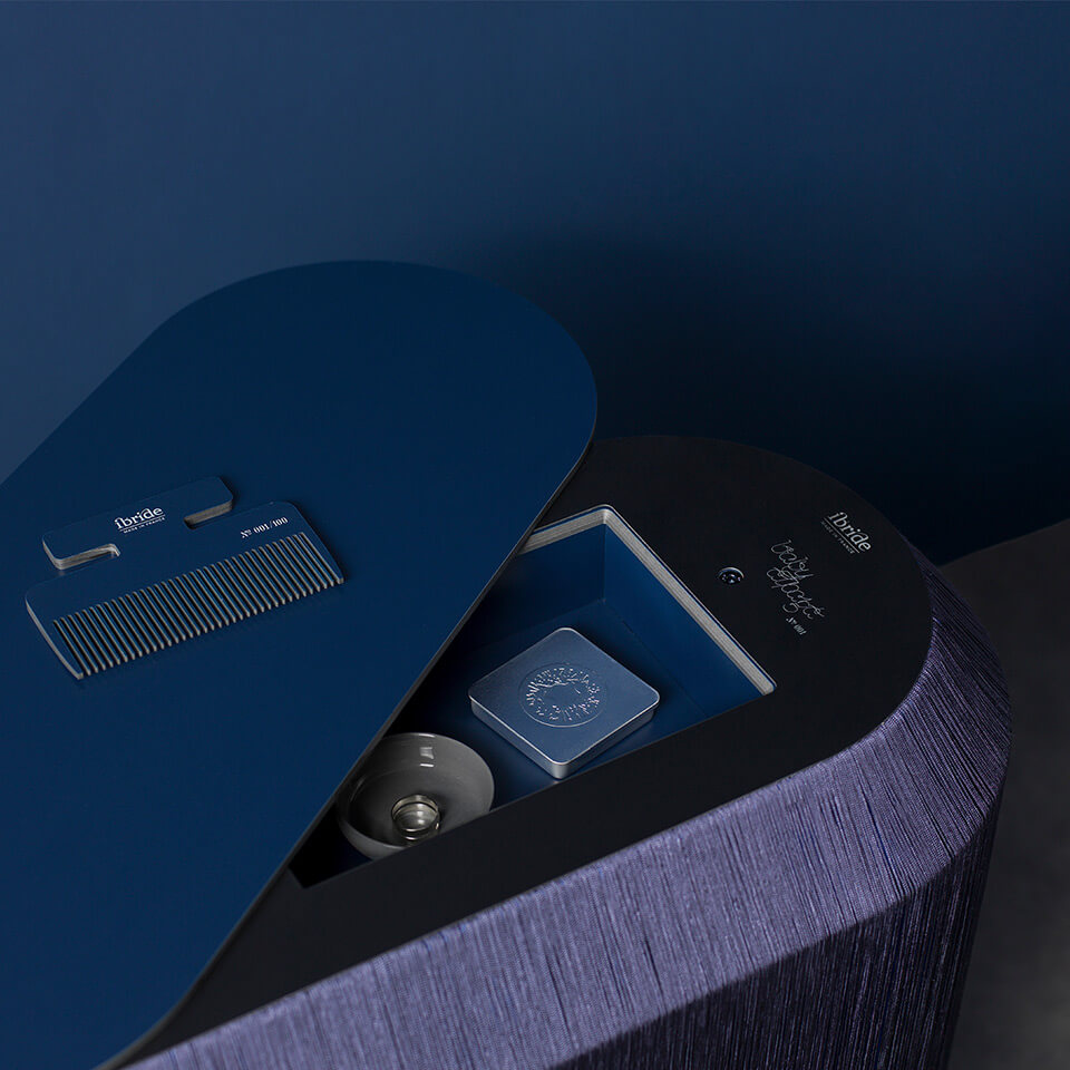 Ibride Baby Alpaga – Secret Furniture in Electric Blue