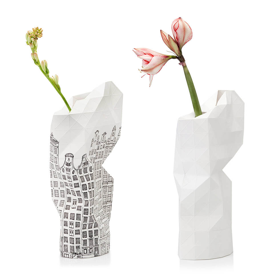 paper vase cover pepe heykoop papier vase
